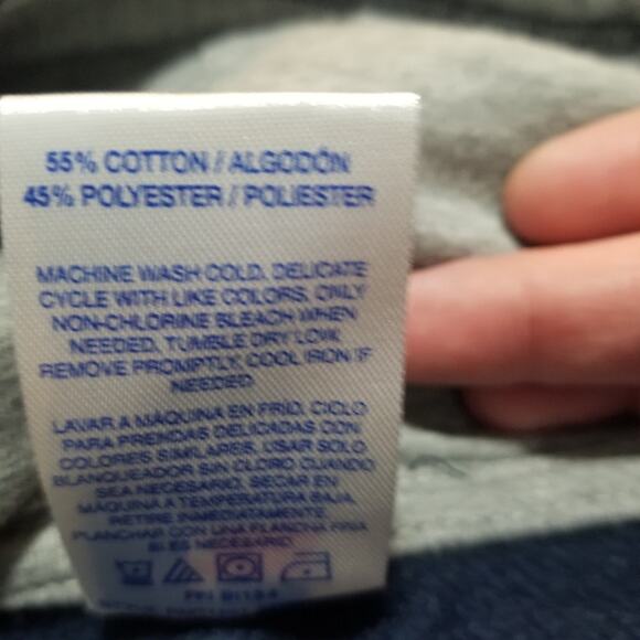 NWT Russell Athletic Men's Navy Blue PO Hoodie Sweatshirt - Picture 5 of 7